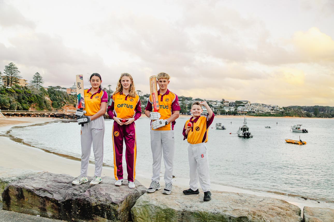 Central Coast Cricket Association (CCCA) for children aged 9 to 17 years.