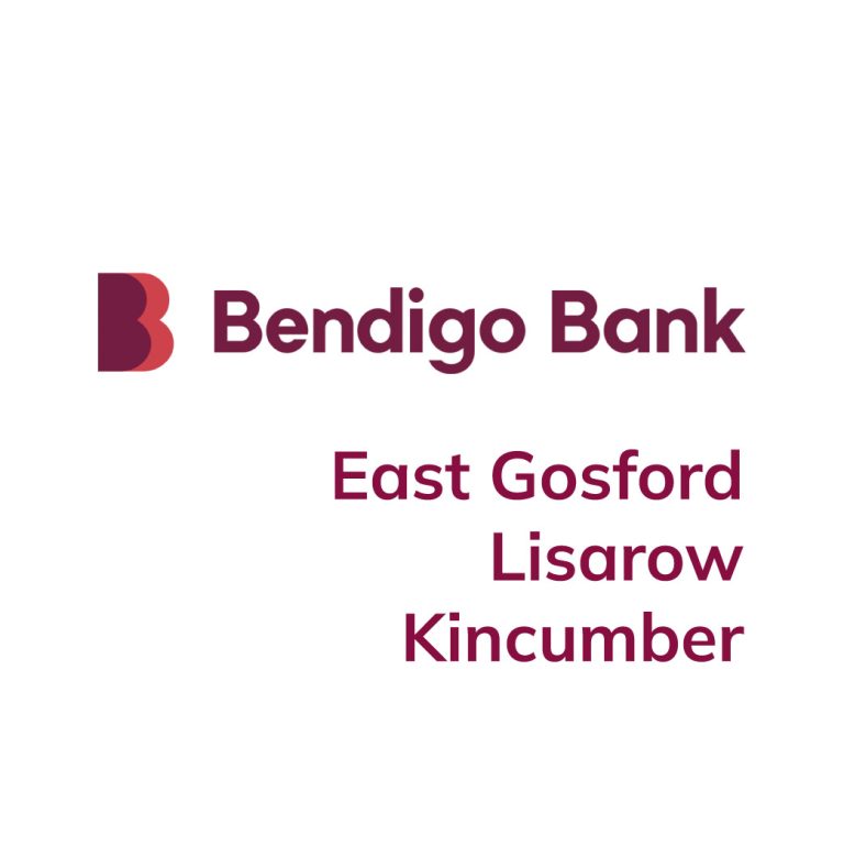 Bendigo Bank East Gosford Lisarow Kincumber. One of Terrigal Matcham Cricket Club's sponsors.